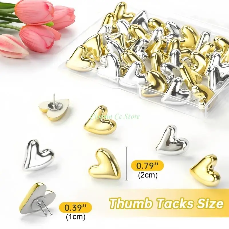 X90F مسامير دفع القلب الزخرفية جدار تصاعد المشابك البلاستيكية تحجب مركز الصلب صورة حوافر معلقة للصور #6