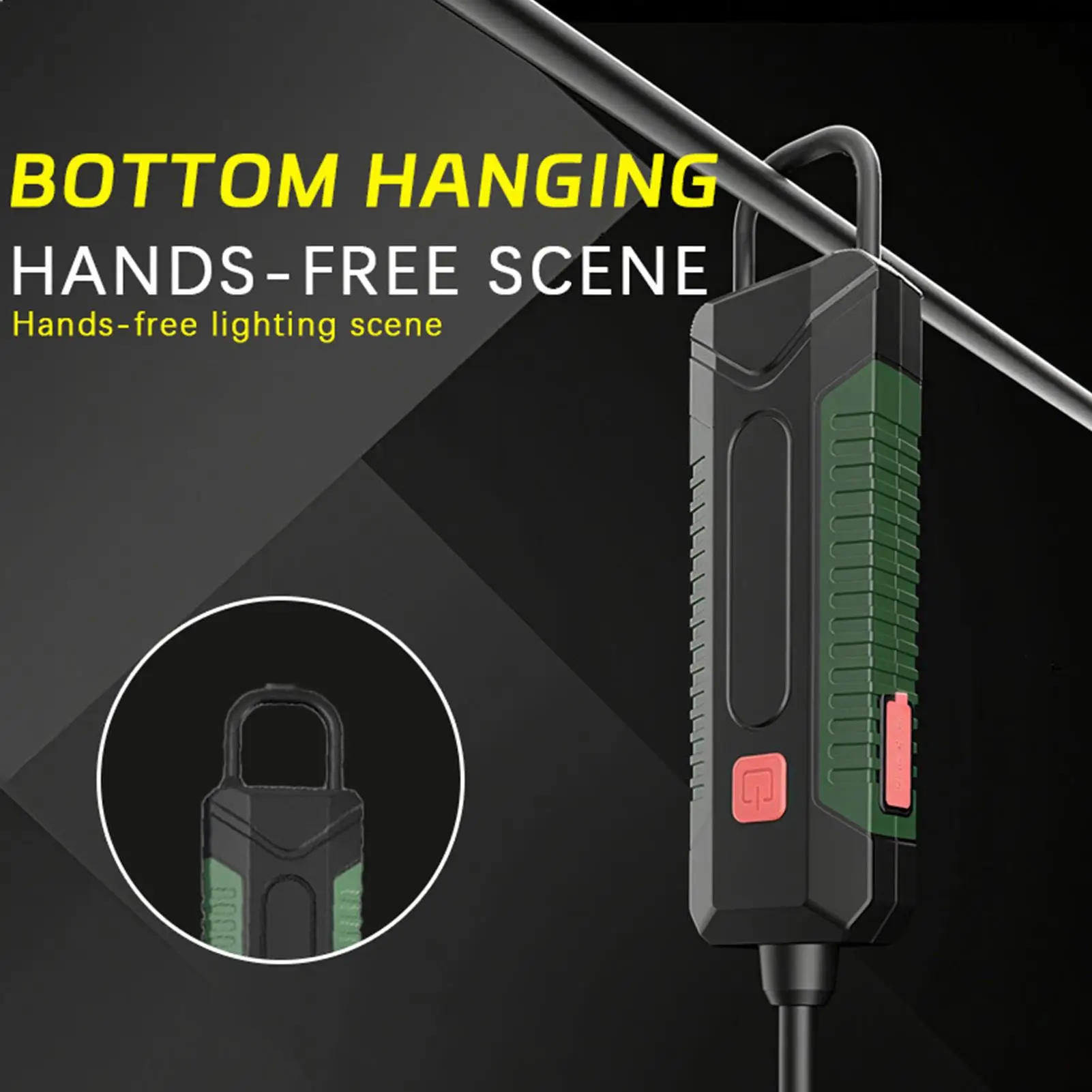 

Гибкая светодиодная лампа с 3 режимами работы, гибкое промышленное освещение для балконов, дворов, задних дворов, террас, патио, веранд, барбекю, кемпинга, пикников