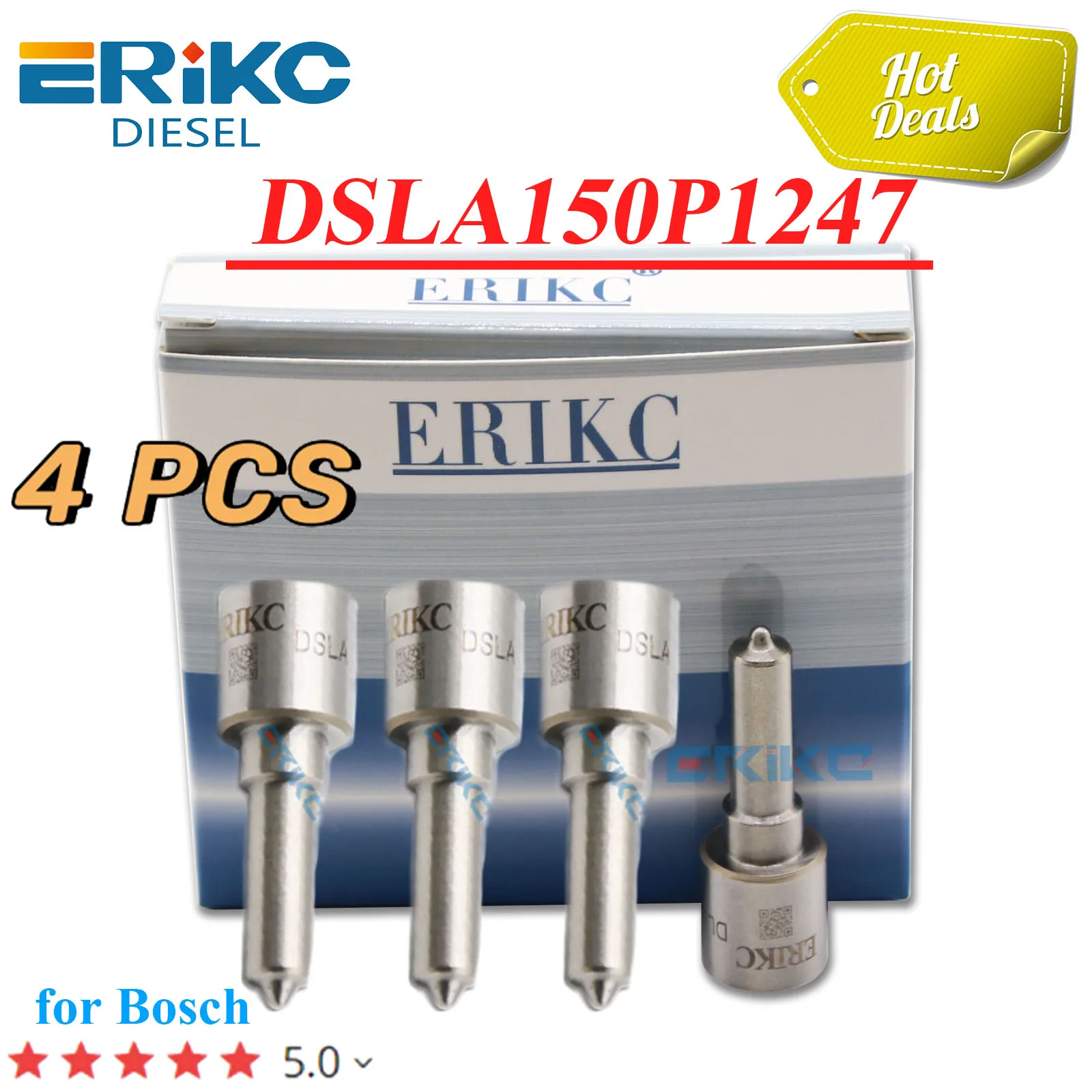 

4PC DSLA150P1247 0433175367 Injector Nozzle DSLA 150 P 1247 Auto Spare Parts Nozzle For Bosch Volkswagen Golf