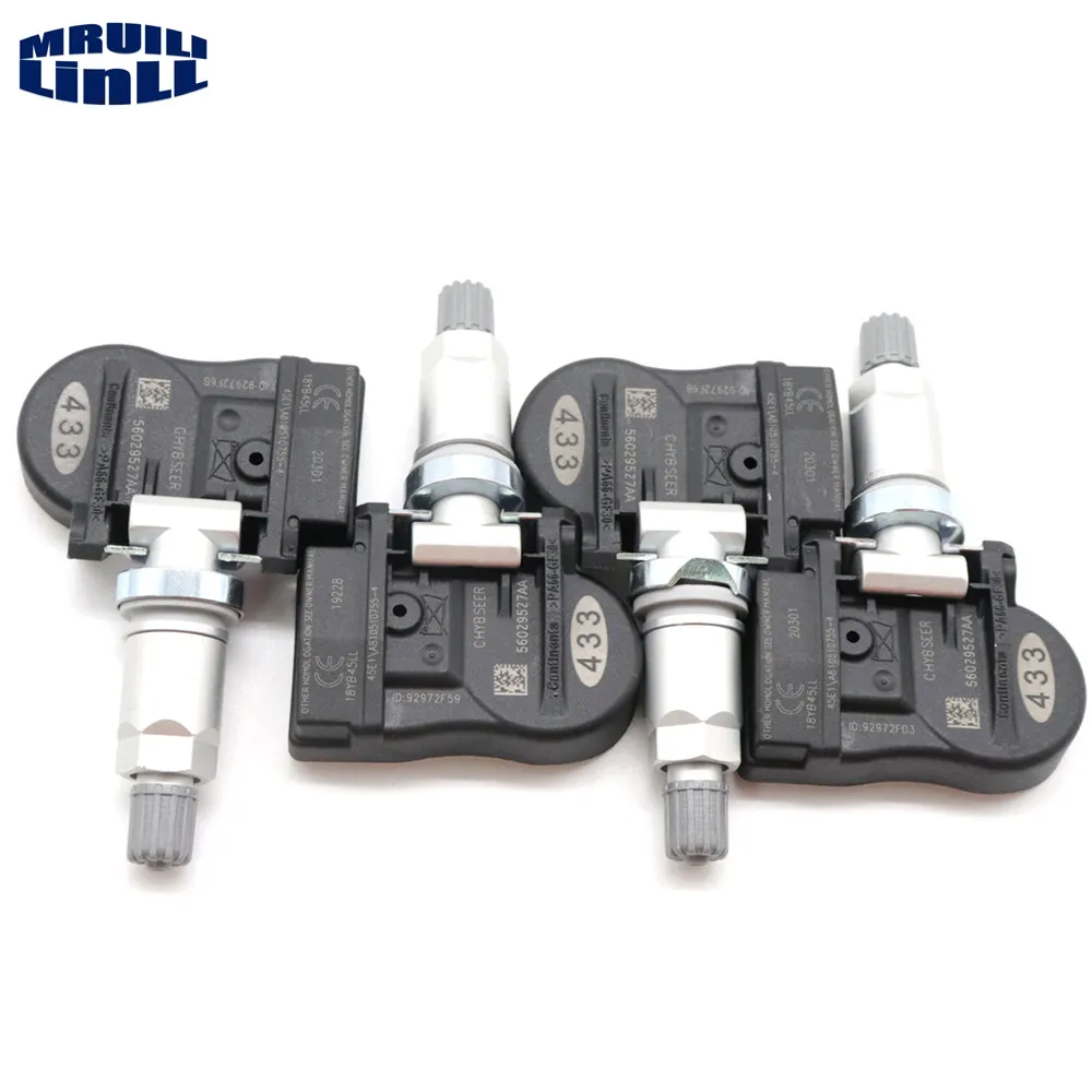 4pcs NEW Tire Pressure Sensor TPMS 56029527AA 433MHz For Jeep Grand Cherokee 2008 2009 2010 For Dodge Journey Chrysler Sebring