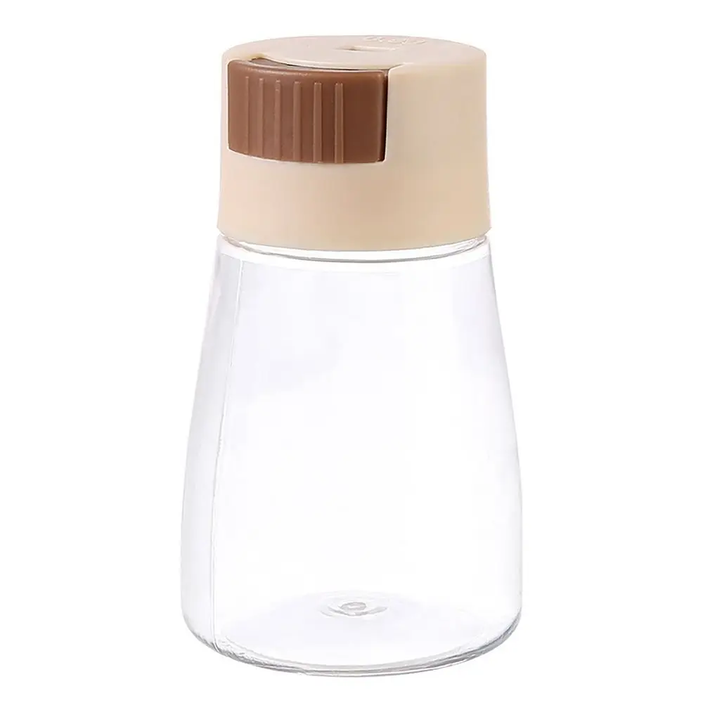 0.5g Quantitative Seasoning Container Dustproof Seasoner Storage Salt Dispenser Press Type Sugar Bottle for Home Kitchen