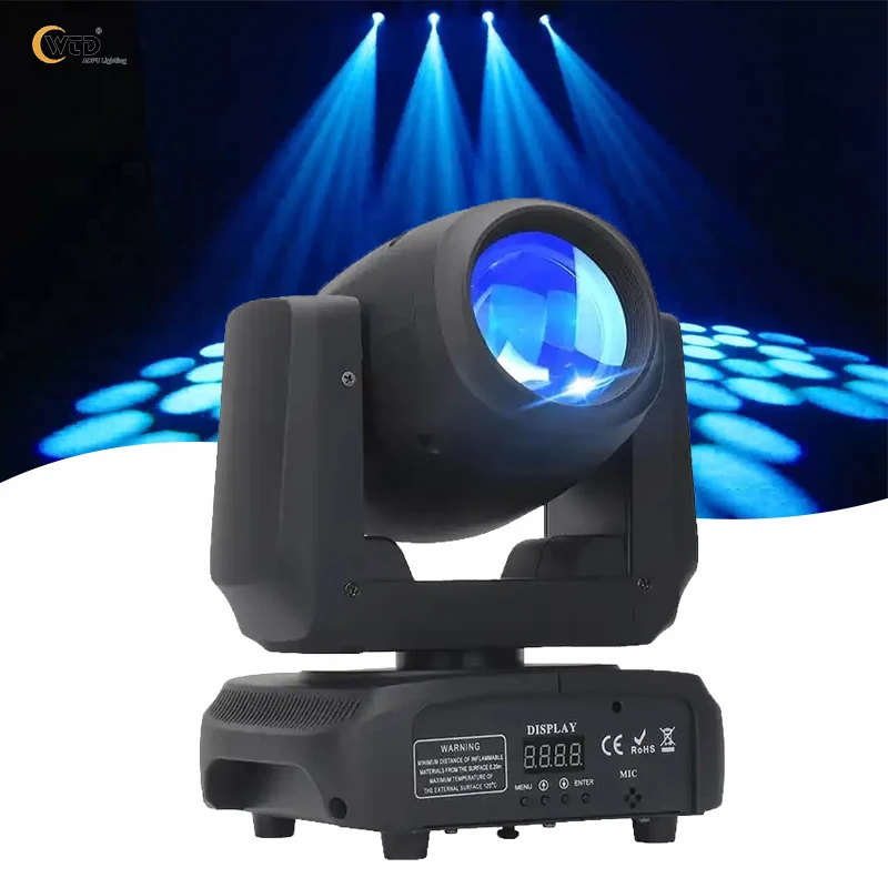 

AOPU Sale China Wholesale Pattern 100W Mini Beam Moving Head Light for DJ Disco Concert Stage Light
