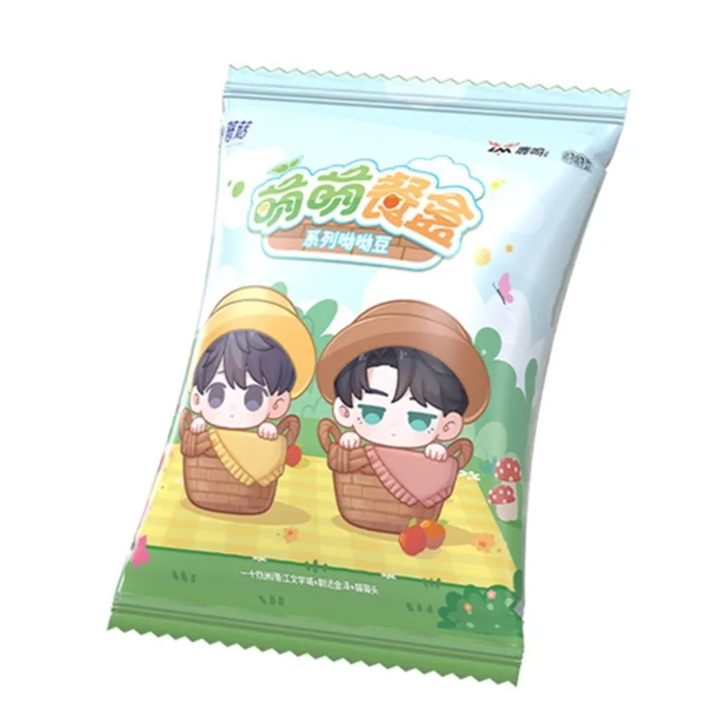 Pudełko Niespodzianka z Grzybkami PVC, Małe Urocze Pudełko na Jedzenie, Oryginalne Luming Studio, Urocze Ziarno Youyou Bean, Ręcznie Robiona Dekoracja, Prezent Niespodzianka