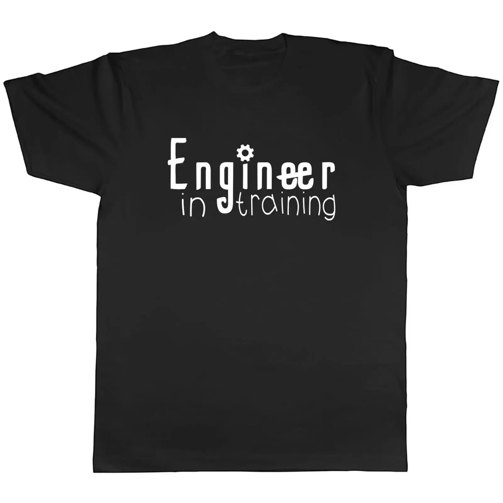 T-shirt homme Engineer in Training vintage délavé légèrement décontracté respirant confortable extensible vêtements de créateur streetwear