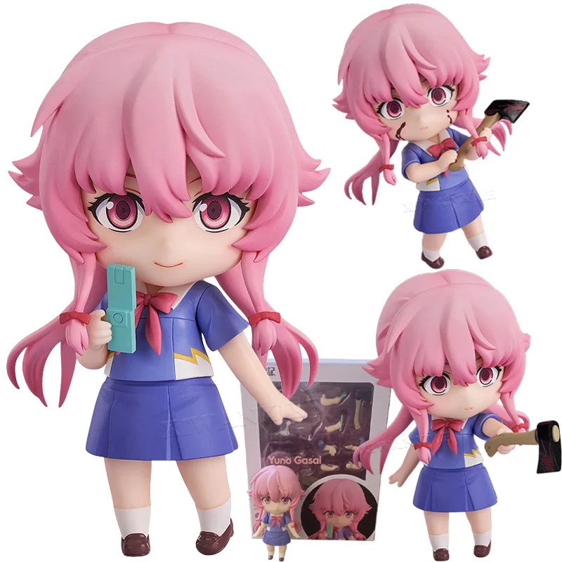 # 2316 Дневник будущего Gasai Yuno Аниме Девушка Фигурка POP UP PARADE Mirai Nikki Yuno Gasai Фигурка Коллекционная модель куклы Игрушки