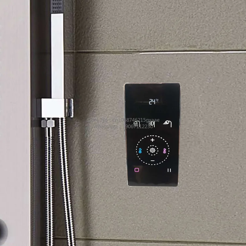 Smart Digital Thermostat, Bathtub Shower Tap with Head Filter Controller
