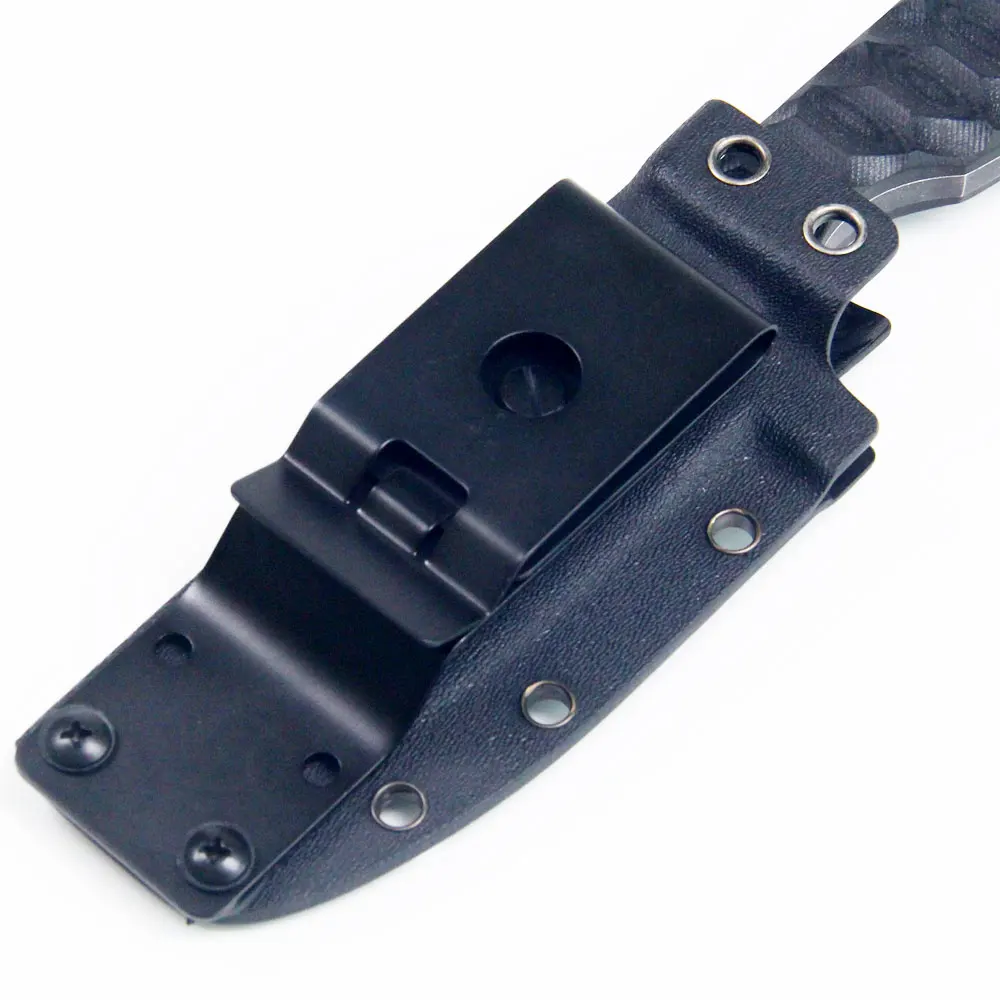6 個ロングスイベルメタルベルトクリップループ DIY Kydex ホルスターポーチシース鞘ネジ付き