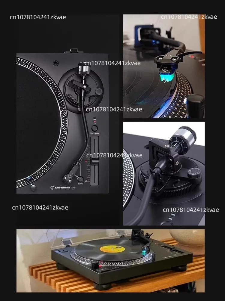 Audio-Technica AT-LP120XUSB-BK Direct-Drive Turntable (Analog & USB), Fully Manual, Hi-Fi, 3 Speed, Convert Vinyl To Digital