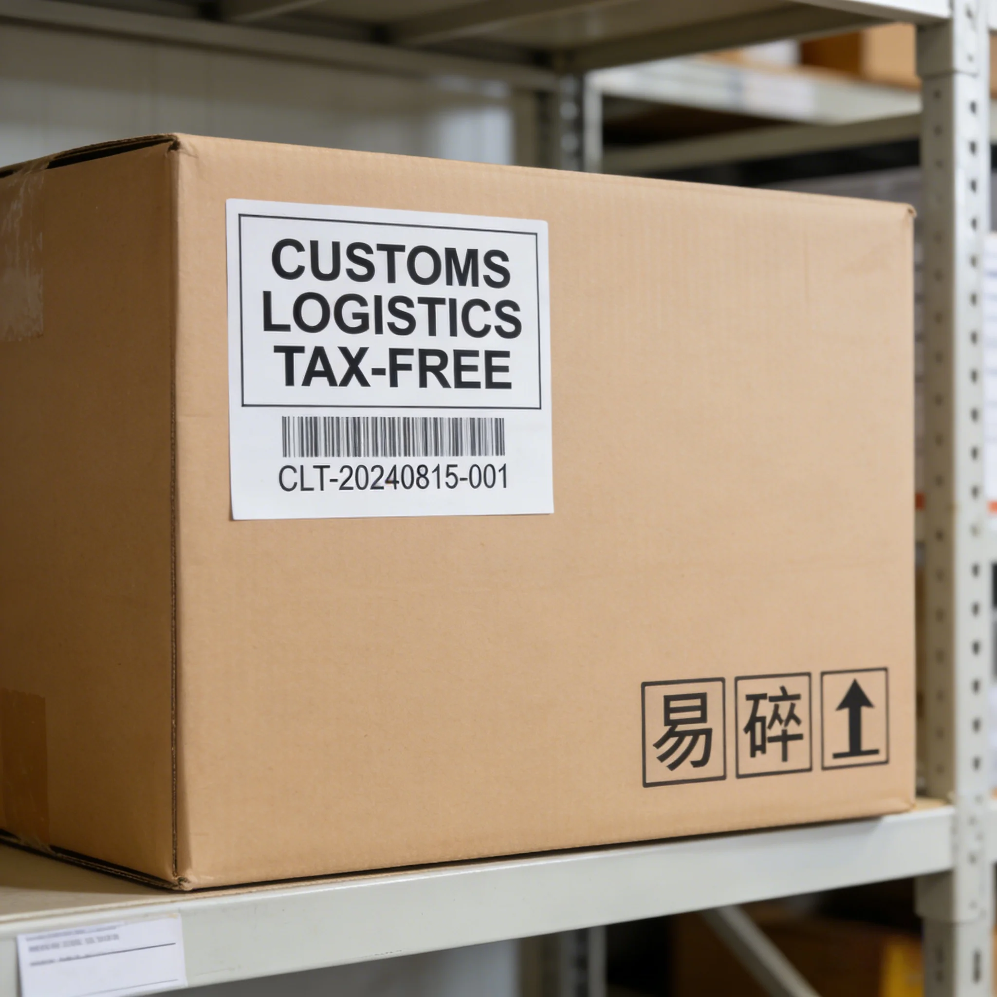 Logistics duty-free shipping channel
