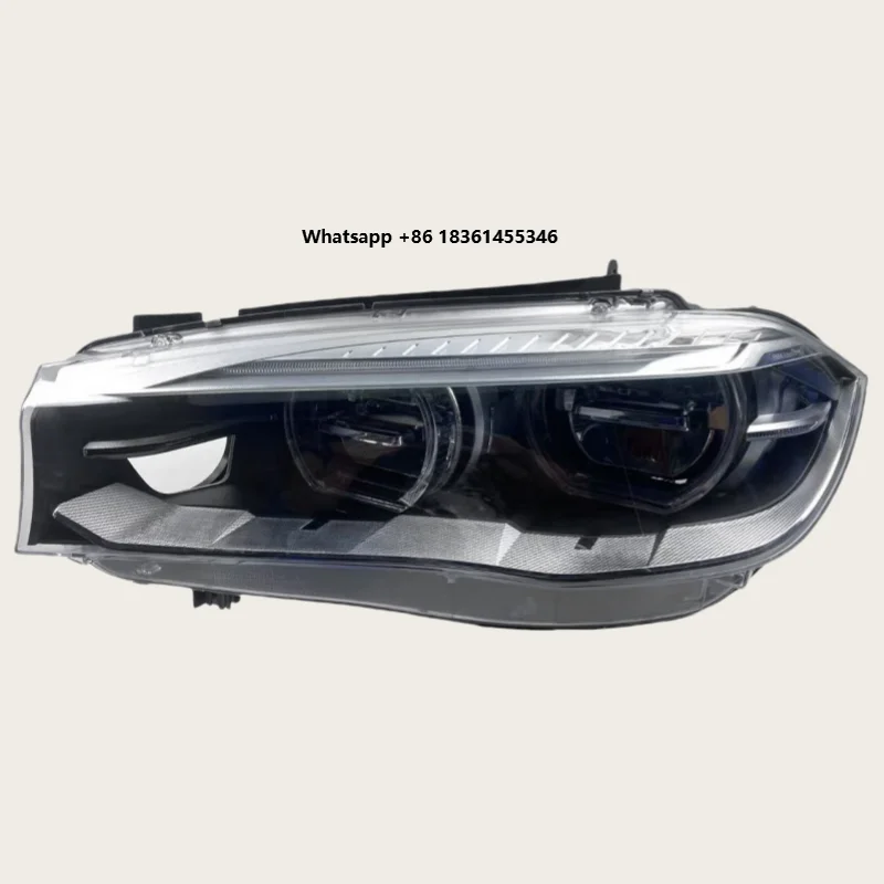 

For X5 X6 F15 F16 F85 F86 M Headlight Assembly Car Light Original LED 25dX N47S1 M50dX OEM 63117381137 63117381138
