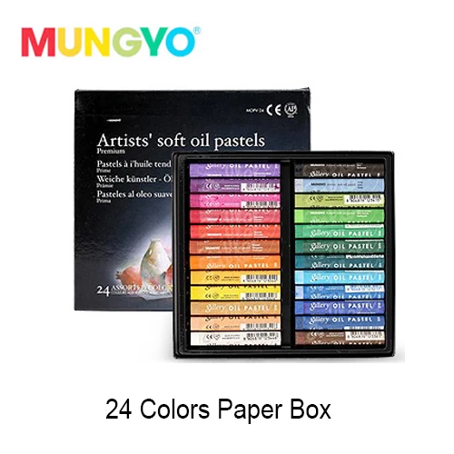 MUNGYO MOPV Artists Oil pastels 24/36/48/72 colors Oil paint ART drawing supplies