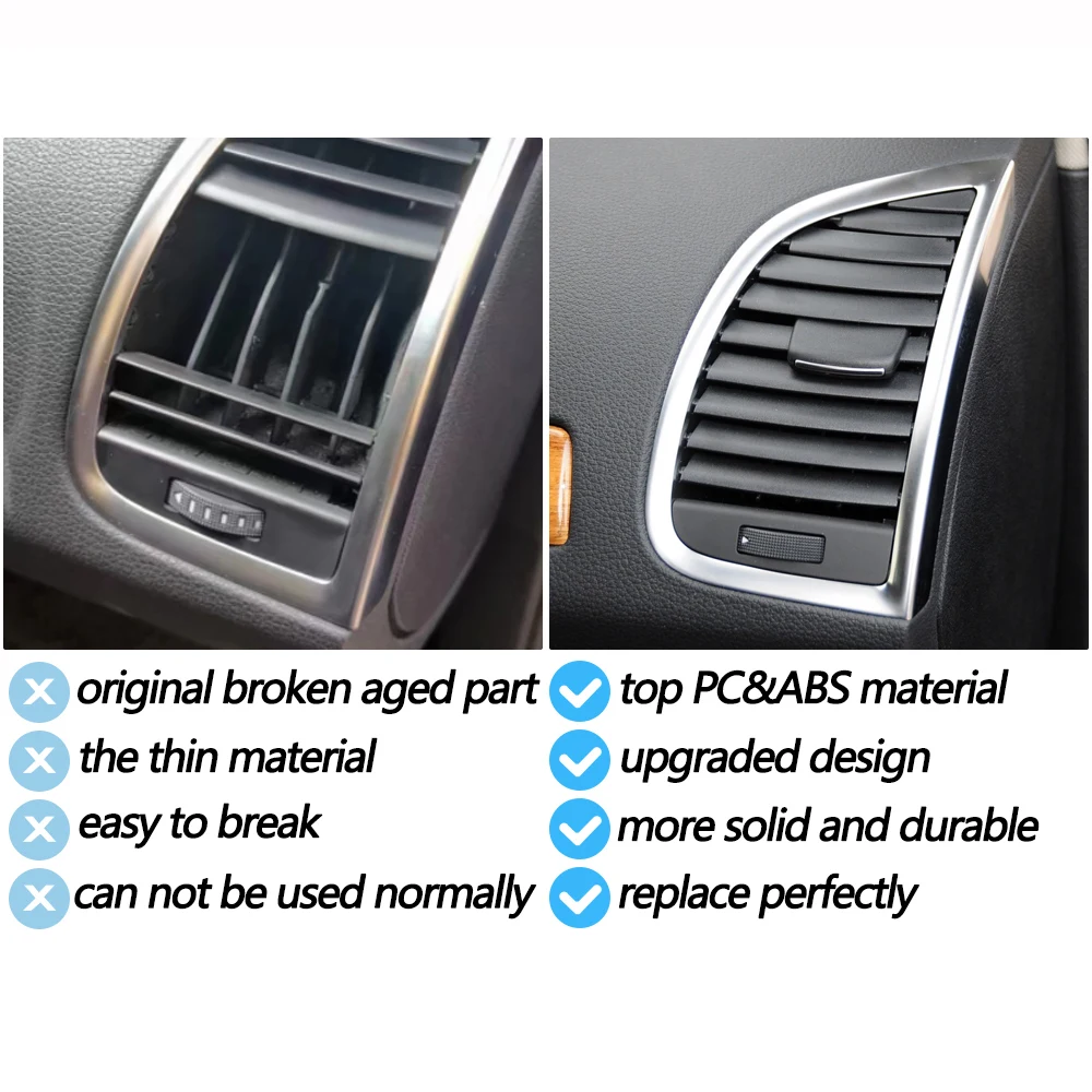 Car Front Dashboard Left Right Air Conditioning Heater AC Vent