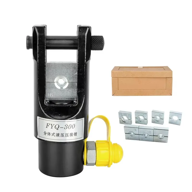 FYQ-500 Hydraulic Pliers Split Wire Crimping Tool For Cutting Aluminum-Copper Cable Terminals Matches Hand Pump Set