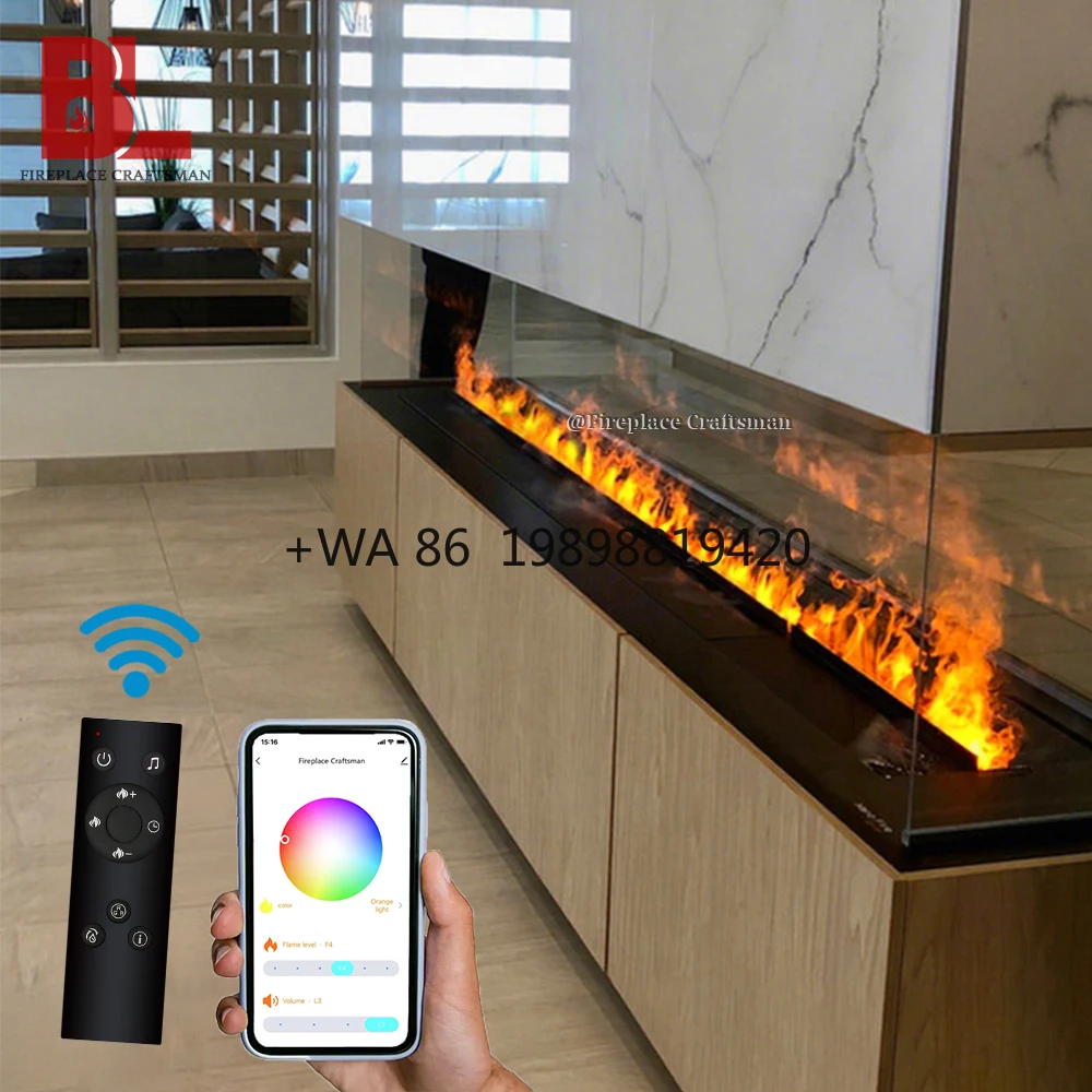 

Электрический камин с эффектом 3D-пламени и паровым декором Water Vapor Opti-Myst
