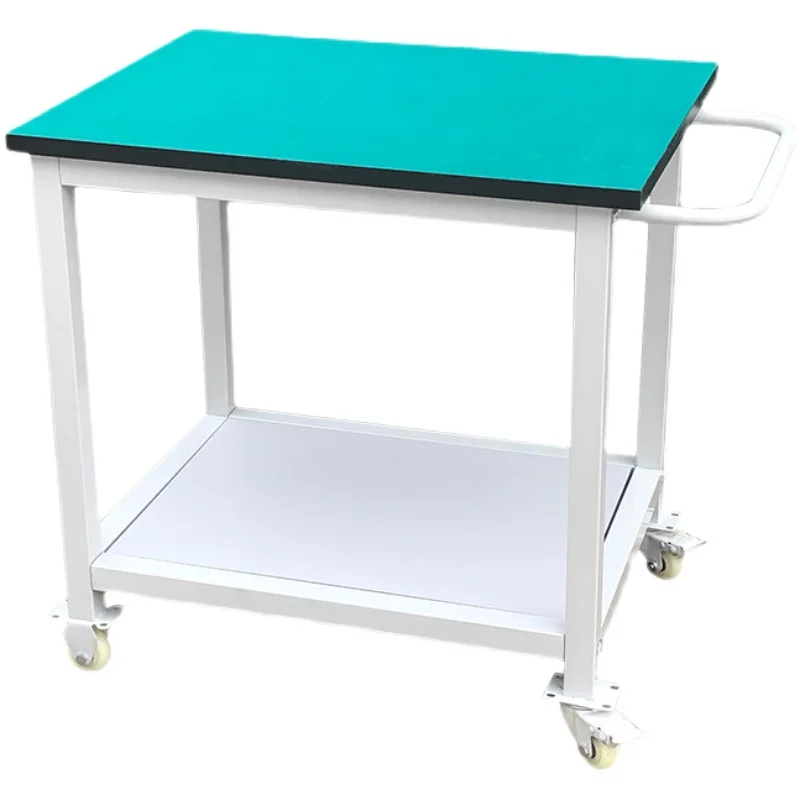 

Anti-static turnover car Factory workshop Multi-layer trolley Laboratory material car Mobile sorting tool cart