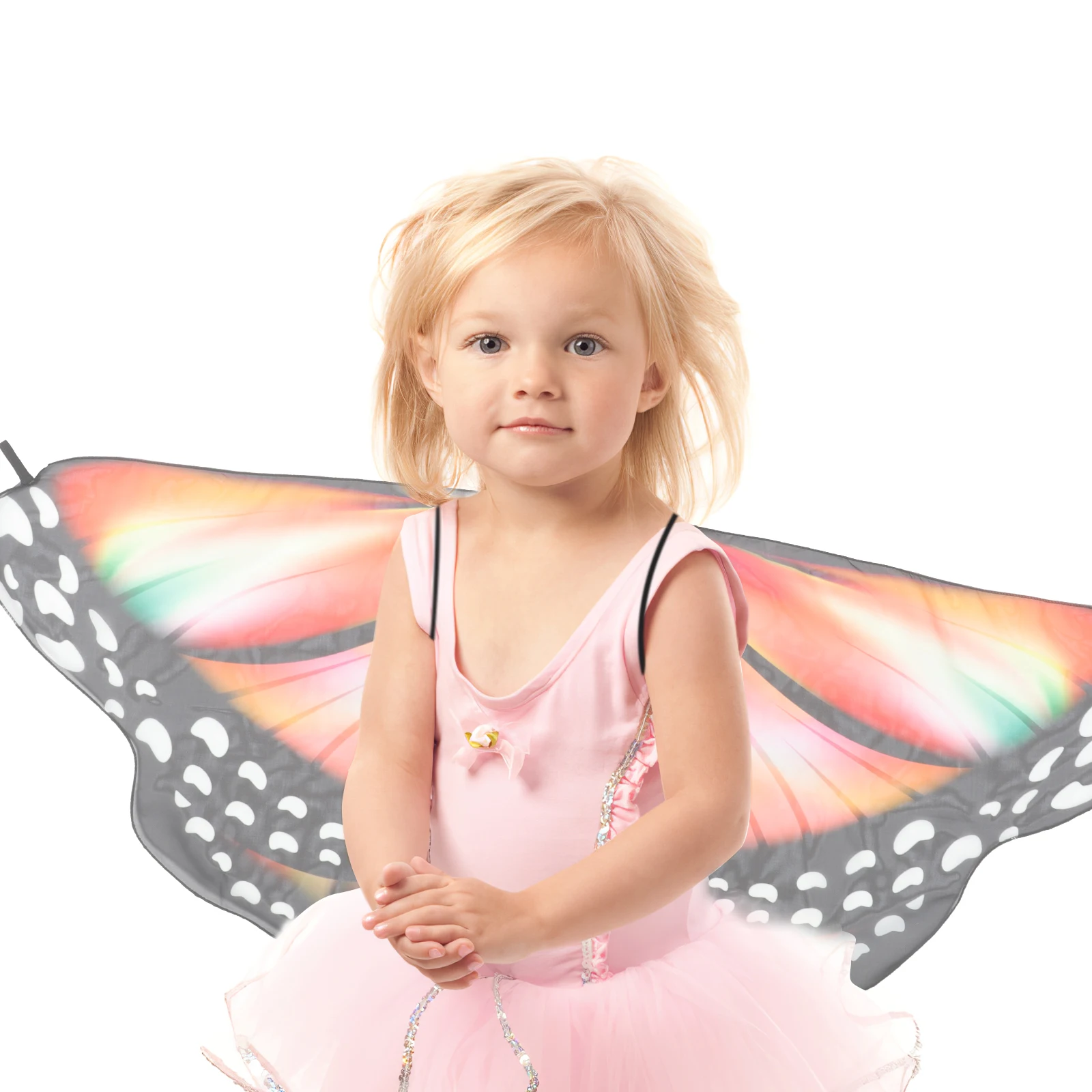 

Cape Butterfly Girls Wing Scarf Wings Shawl Clothing for Kids Halloween Toddler