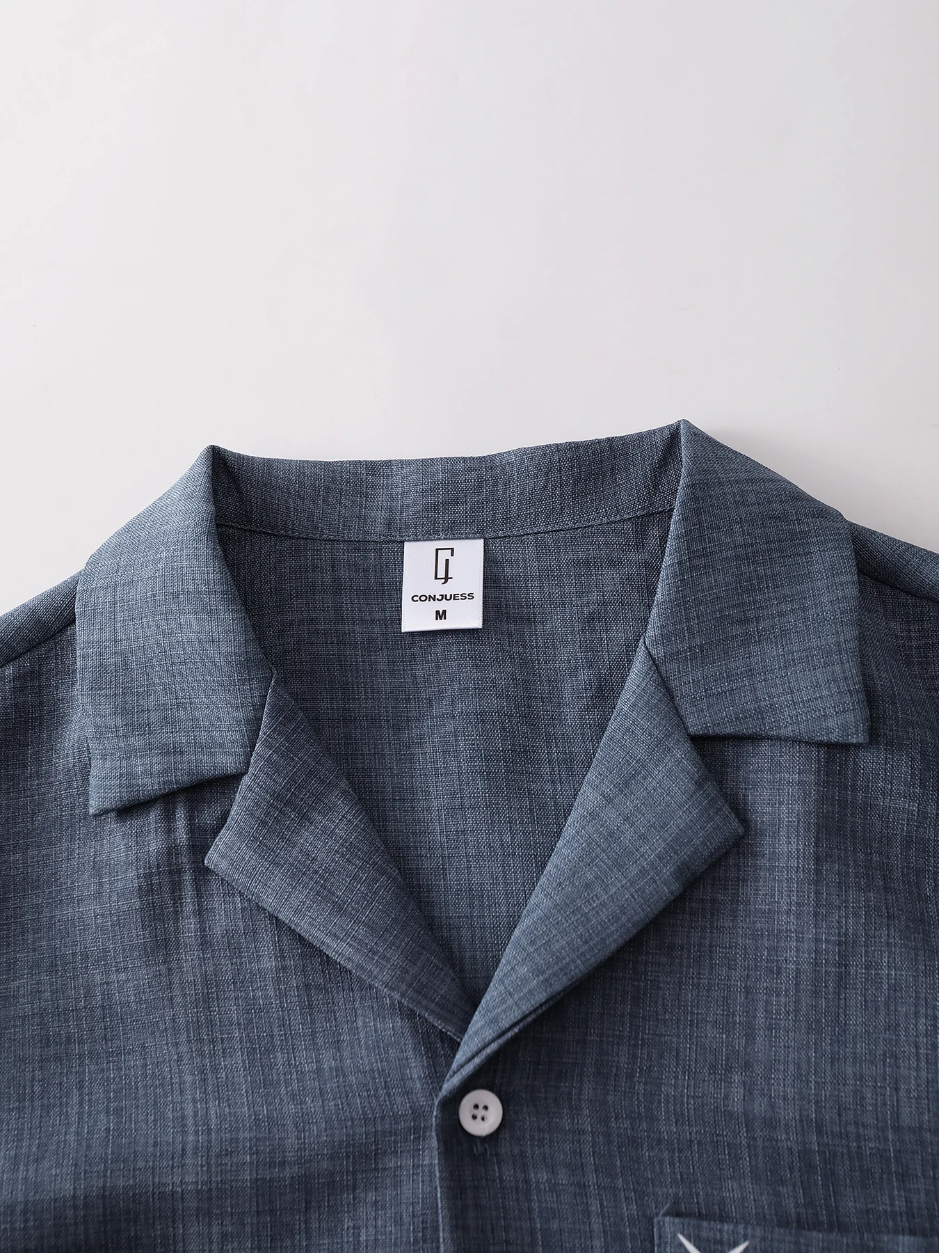 Linen-Like Textured Cuban Coll - Linen Shirt Summer review and price