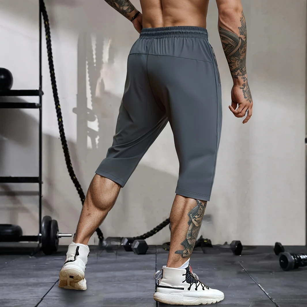 กางเกงวิ่งขาสั้นผู้ชายน้ำหนักเบา ระบายความร้อน แห้งเร็ว กางเกงขาสั้นฤดูร้อนสำหรับผู้ชาย ออกกำลังกาย เล่นกีฬา ฝึกซ้อมกลางแจ้ง ชุดกีฬา