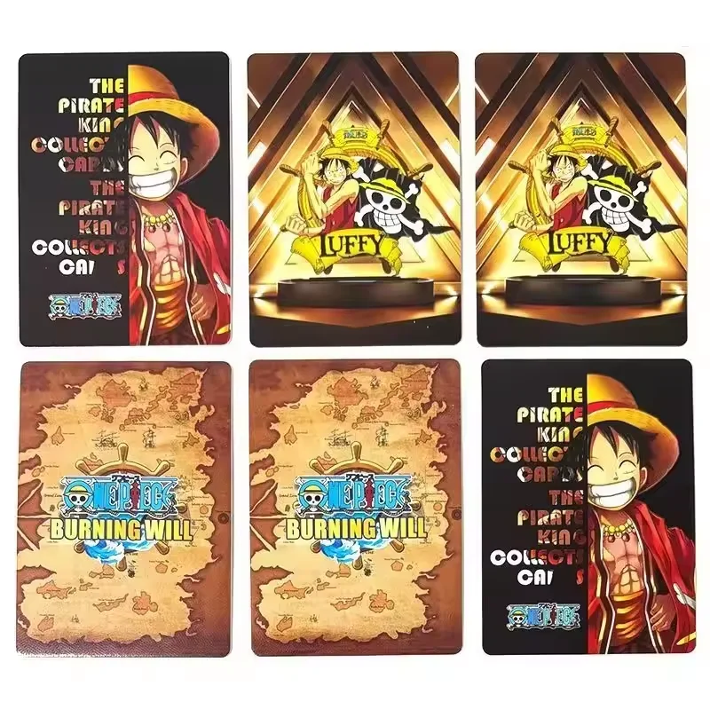 One Piece Anime Trading Cards Booster Box Collection Multiple Series Luffy Zoro Rare Foil Holographic Cards, TCG CCG Collectible - view 5