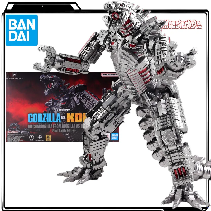 

BANDAI Original S.H.MonsterArts Mecha Godzilla Anime Action Figures Toys for Boys Christmas Gift Collectible Model Ornaments