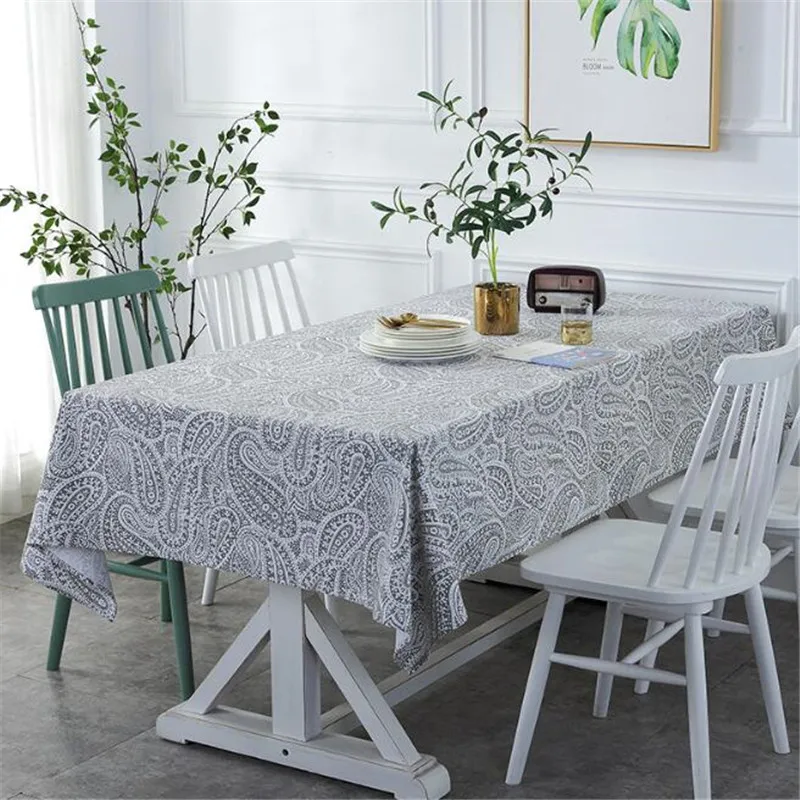 Oxford Cloth Tablecloth Dining Table Cloth Table Cover Rectangular for Table Wedding Decoration Rectangular Nappe De Table Nappe