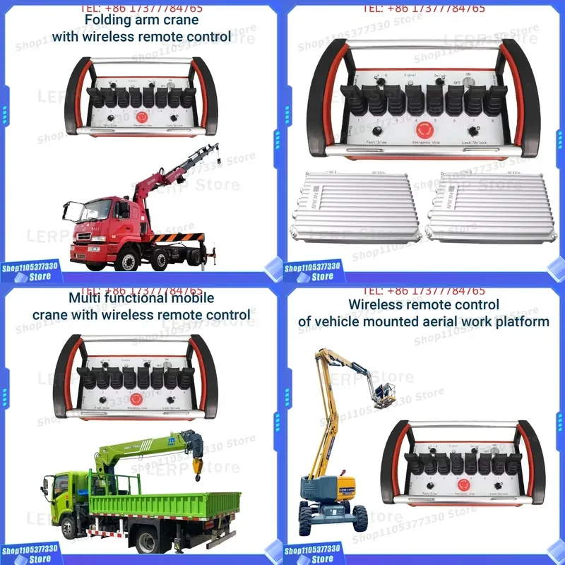[Factory Direct] Wireless Hydraulic Remote Control for Fassi Crane Proportional Joystick System