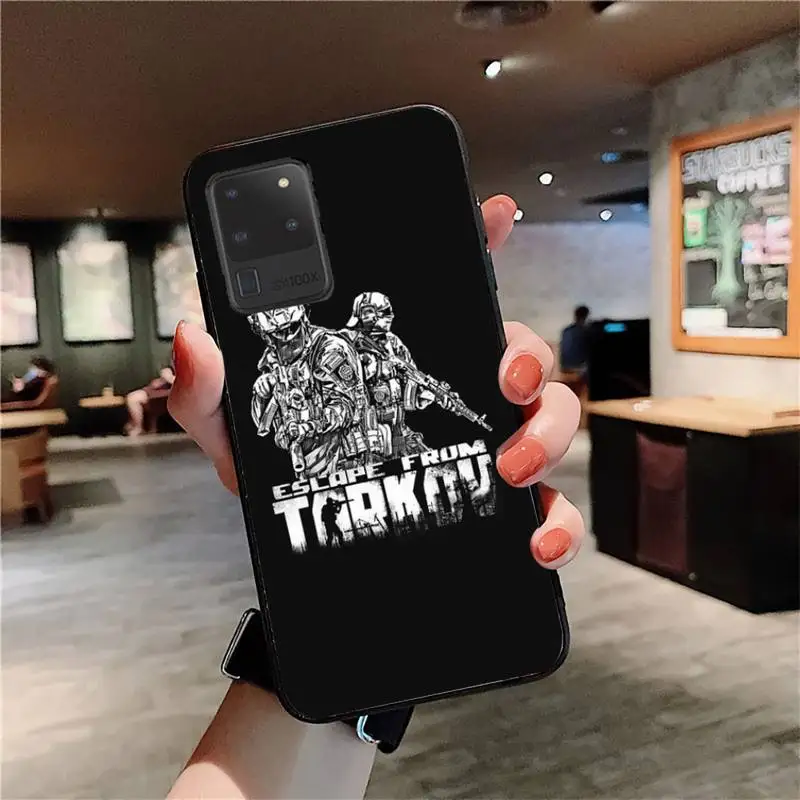 TOPLBPCS Escape From Tarkov Phone Case for Samsung S20 lite S21 S10 S9 plus for Redmi Note8 9pro for Huawei Y6 cover