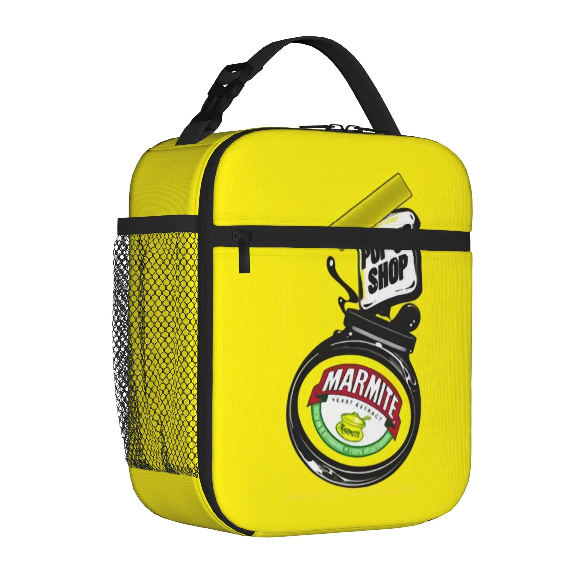 1 Piece Zipper Closure umami condiment  Storage Bag Pocket Marmite School Lunch Food Box Reusable For Lunch Food Bag