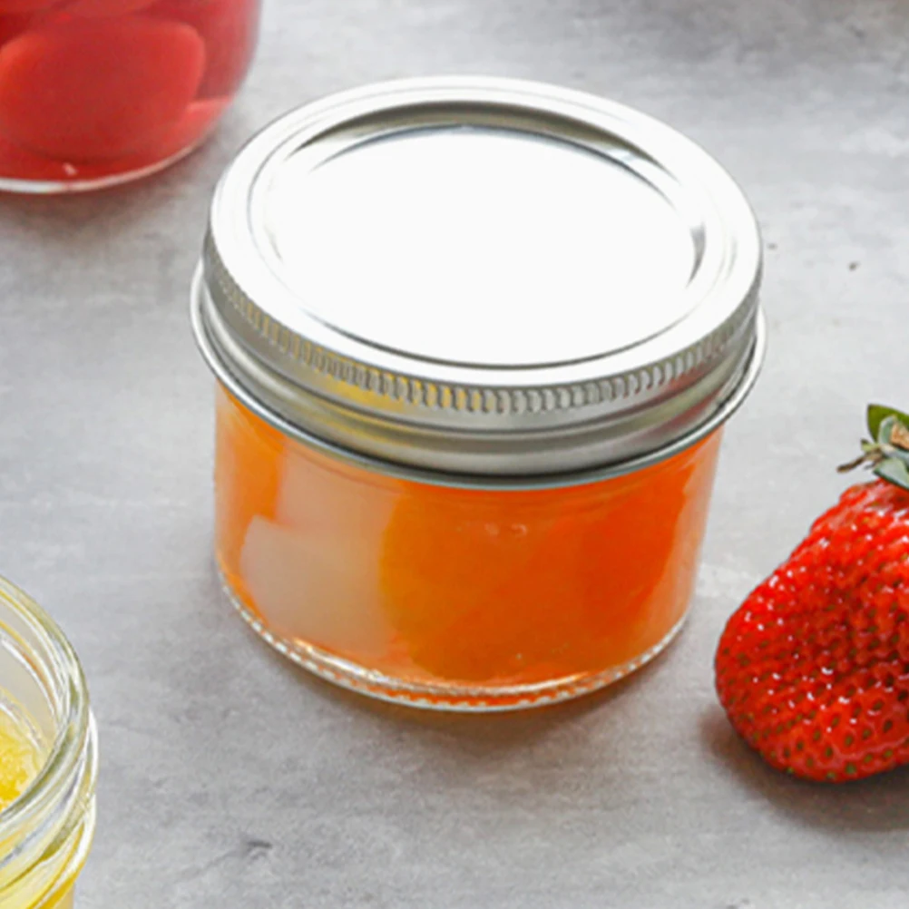 

6Pcs Portable Jars 250Ml Travel Cream Containers Clear Plastic Screw Lid Storage for Skincare Lotion Perfume Samples