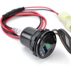 2024 NX400 Motorcycle Camera Cellphone Type C Single USB Fast Charger For Honda NX 400