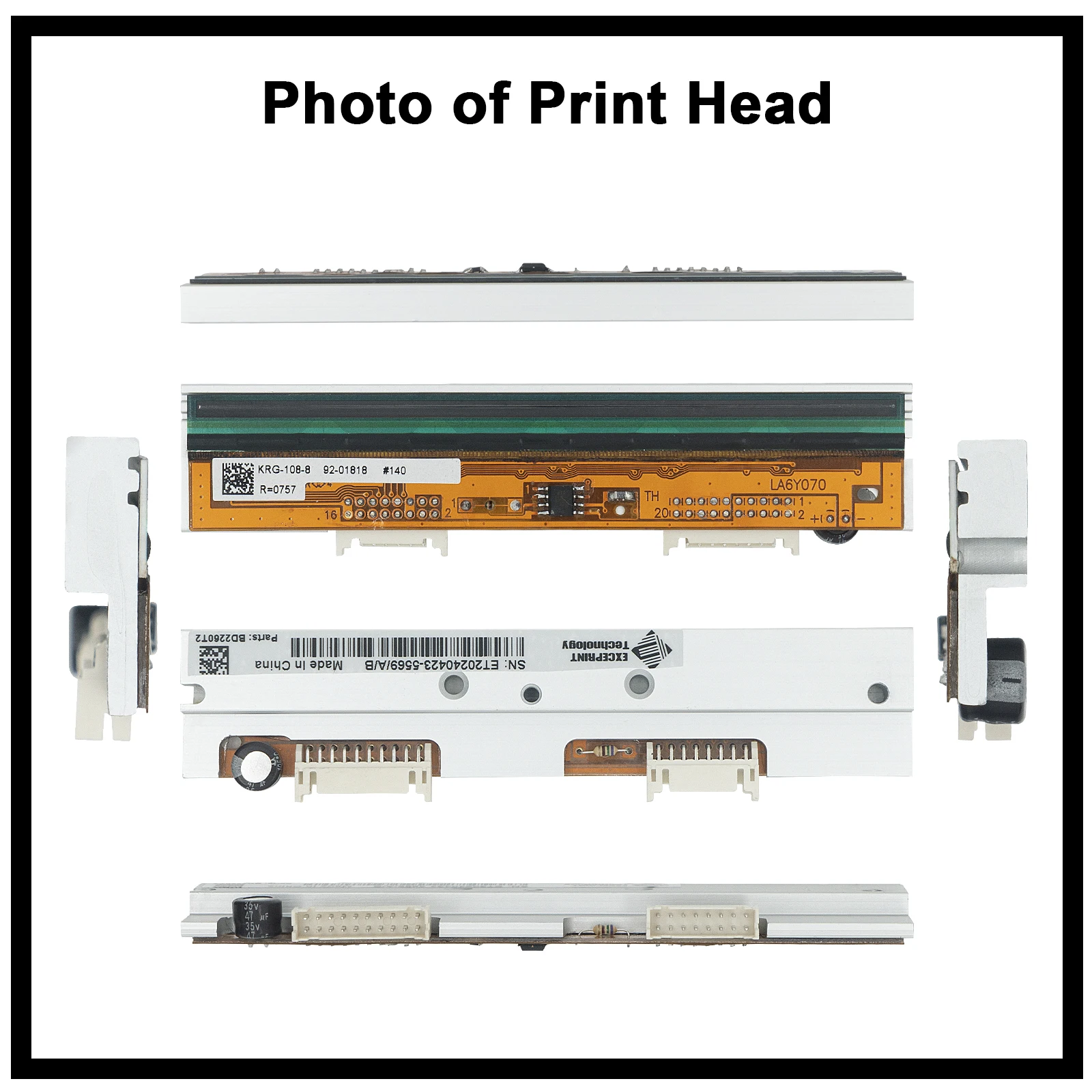 Brand New 203dpi Print Head for Datamax M-4206 Mark II M-4208 Mark II Thermal Barcode Label Printer,P/N:PHD20-2261-01