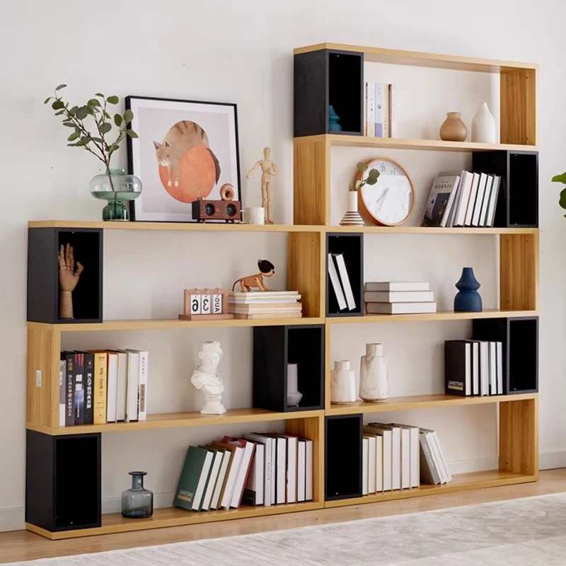 Minimalist Bookshelf Holder Stand Office Creative Design Display Cabinet Industrial Mueble Esquinero Furniture Living Room