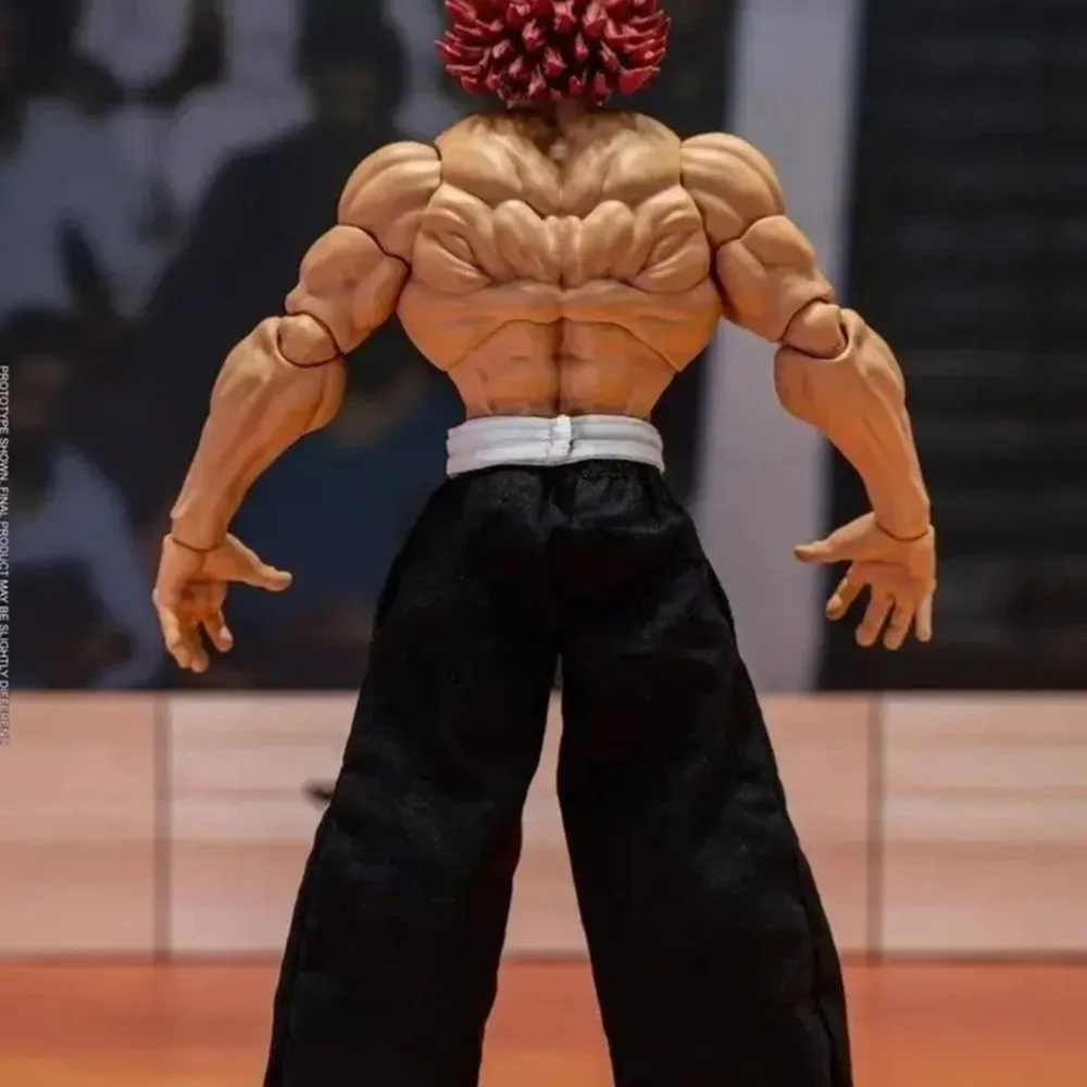 Hanma Yujiro figura de acción Grappler Serie figuras de Anime modelos de Pvc estatua Ko Storm juguetes 1/12 juguetes coleccionables regalos de muñecas