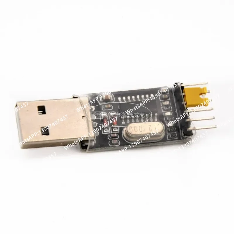 CH340G replaces PL2303 USB to TTL to serial port, Zhongjiu upgrades the small board, and flashes the cable STC download.
