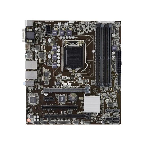 Imagen 2 del producto Placa base ASUS Q170M-C/D820M Intel Q170 LGA 1151 DDR4 64GB M.2 compatible con procesadores Core i3-6300 i3-7300 i5-6500 i5-7500 i7-7700 M-ATX