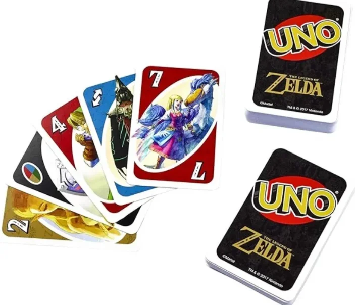 UNO ZELDA Card! Games anime cartoon character patterns family fun entertainment uno card games Christmas gifts for children