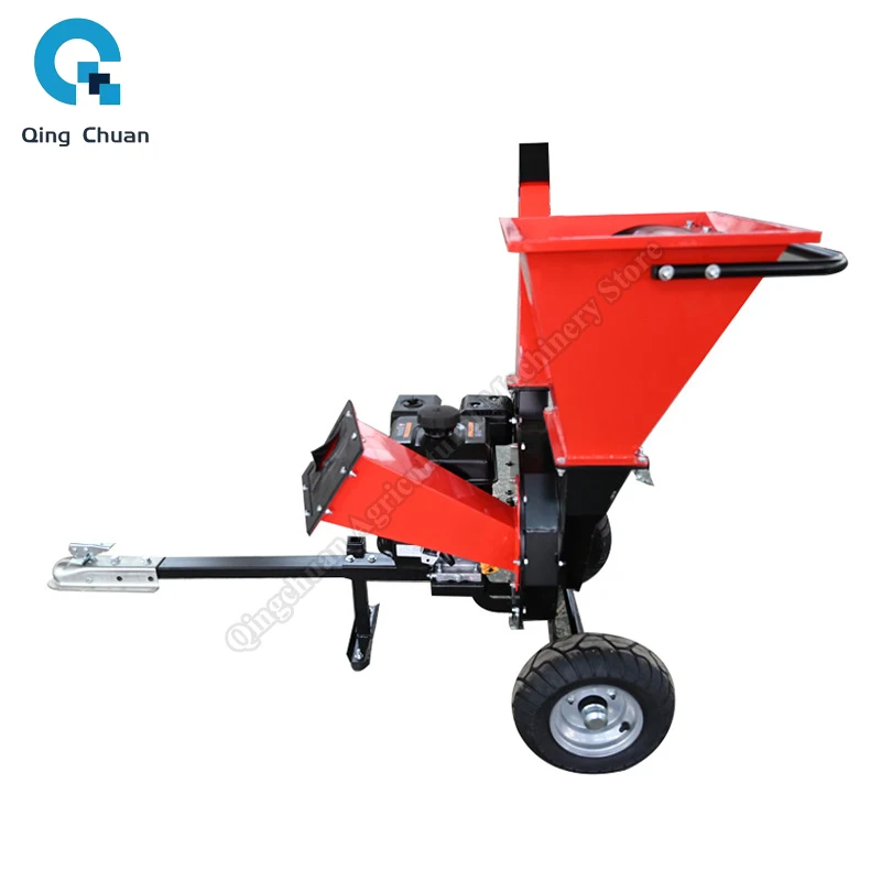 

Branch Shredder Large Capacity Efficient Convenient Mobile Wood Chipper Forestry Machinery Wood Chipper Shredders