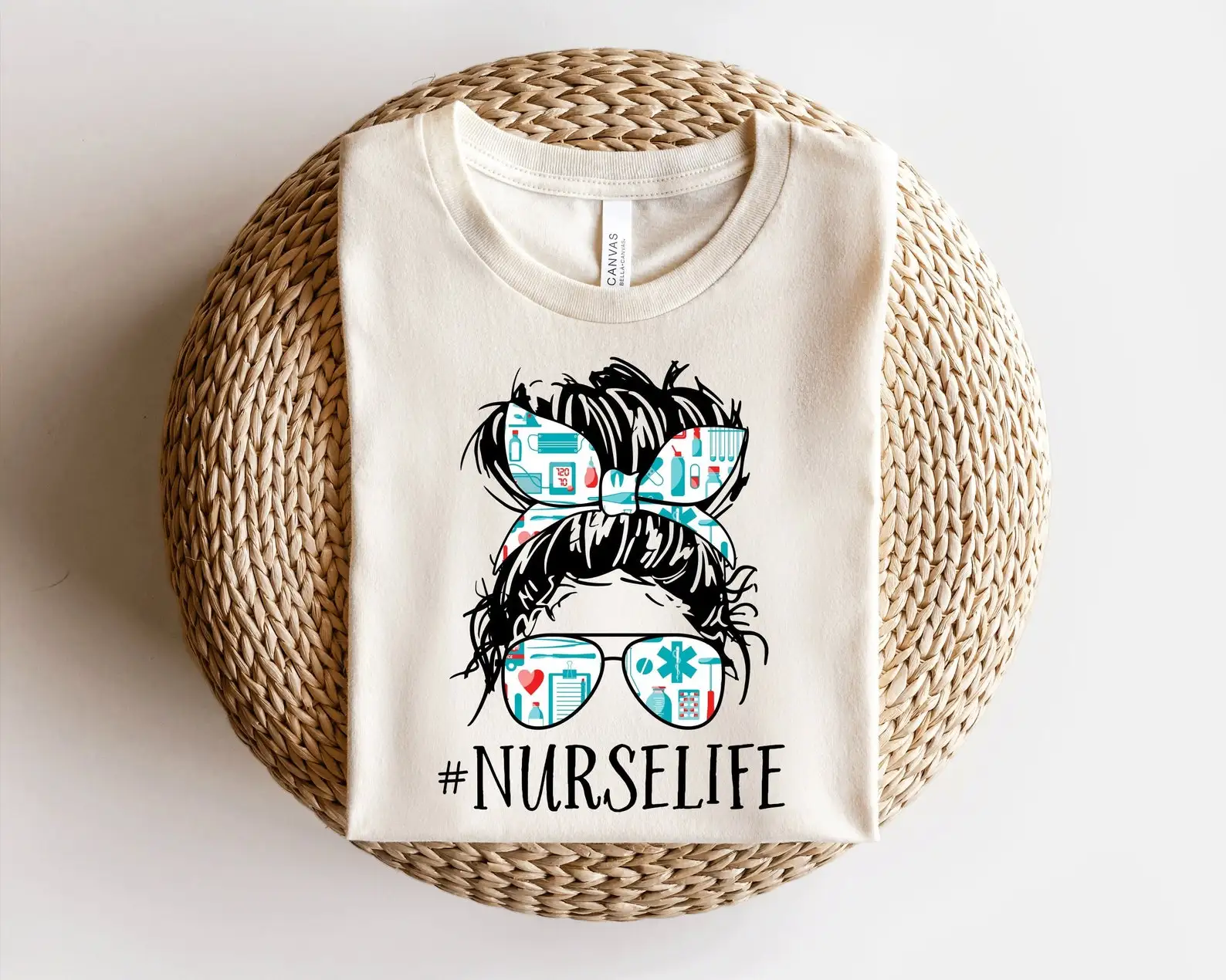 Nurse T-Shirt Life Nursing Future Gift School for