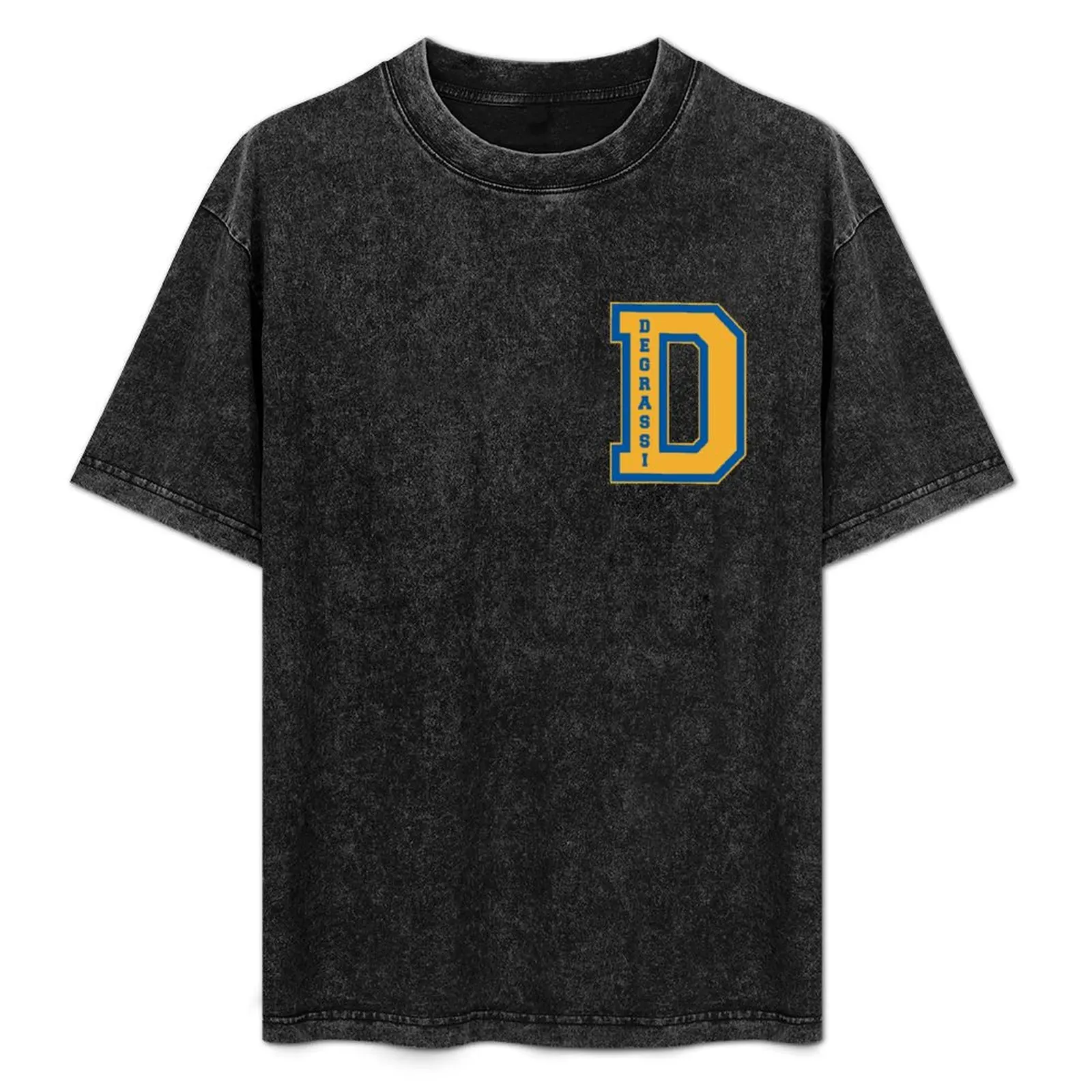 

Degrassi D T-Shirt Basic Short Sleeve T-Shirt for Men
