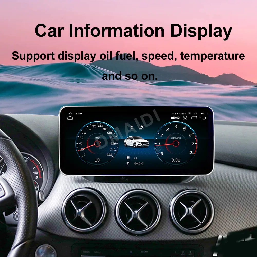 Factory Price Qualcomm Car Radio Stereo Multimedia For Mercedes Benz B Class W245 W246 8+128G Navigation Video Player Bluetooth