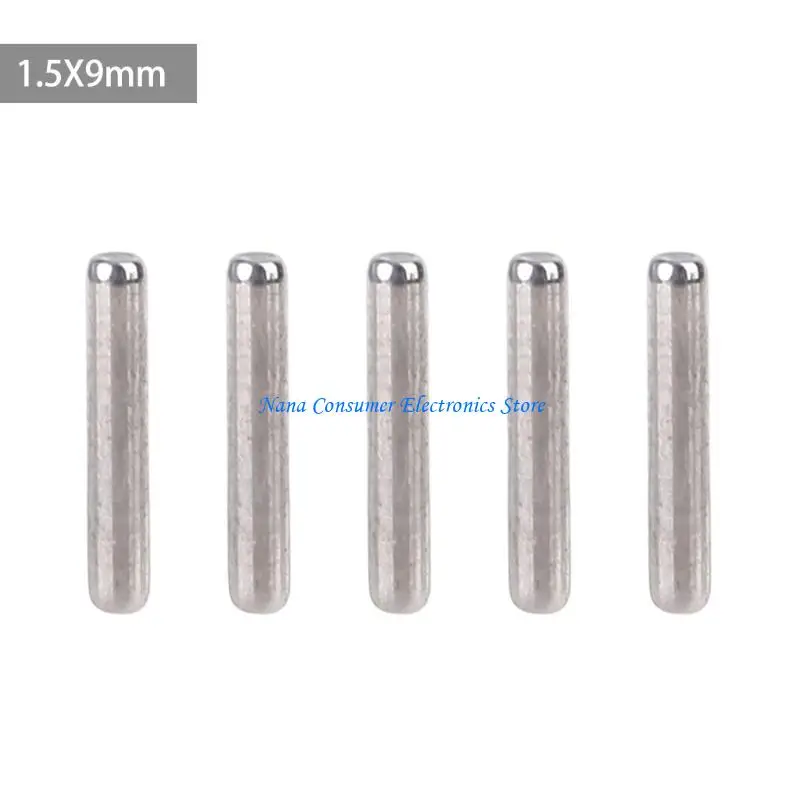 G7NE 5PCS Cartridge Radio Roller Metal Pack Tape Recorder Pressure Belt Sturdy Metal Car Radio Round Rod Axles