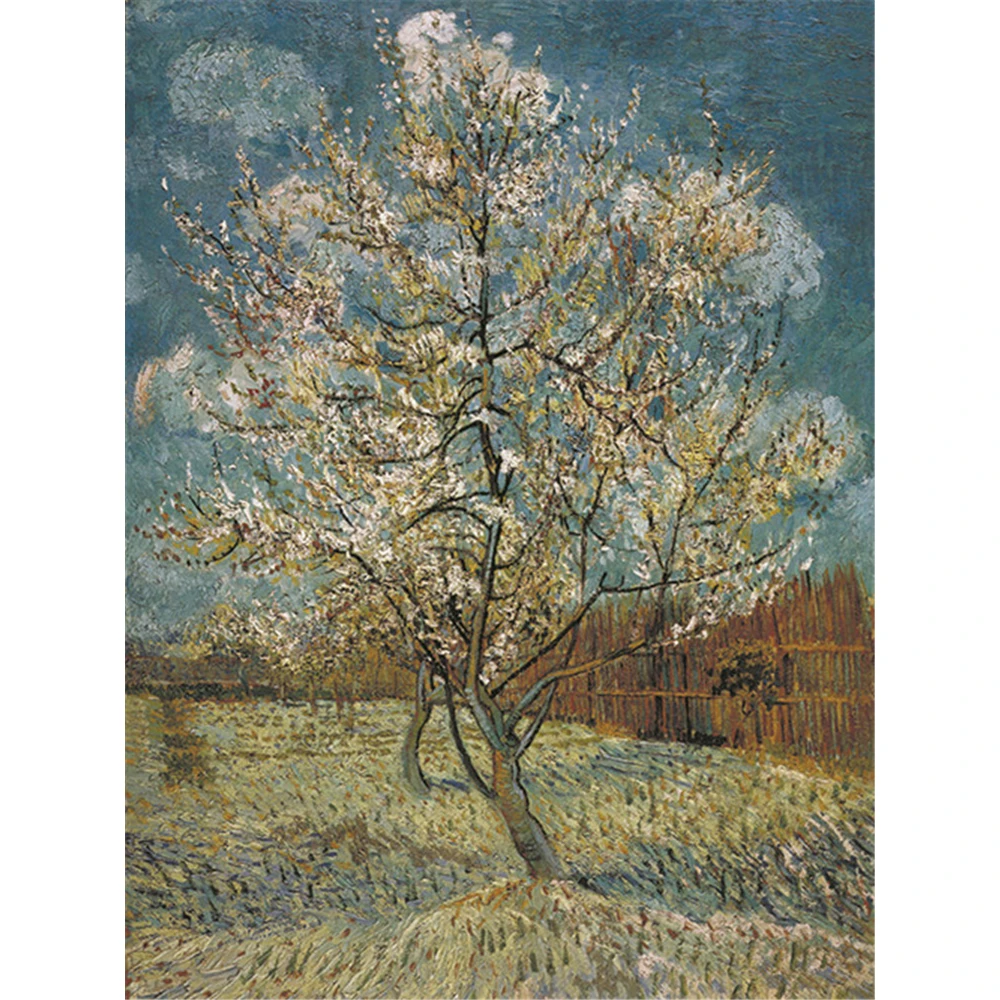 Paesaggio Van Gogh pre-stampato 11CT ricamo a punto croce Kit completo fili DMC lavoro manuale cucito Hobby maglieria adulti