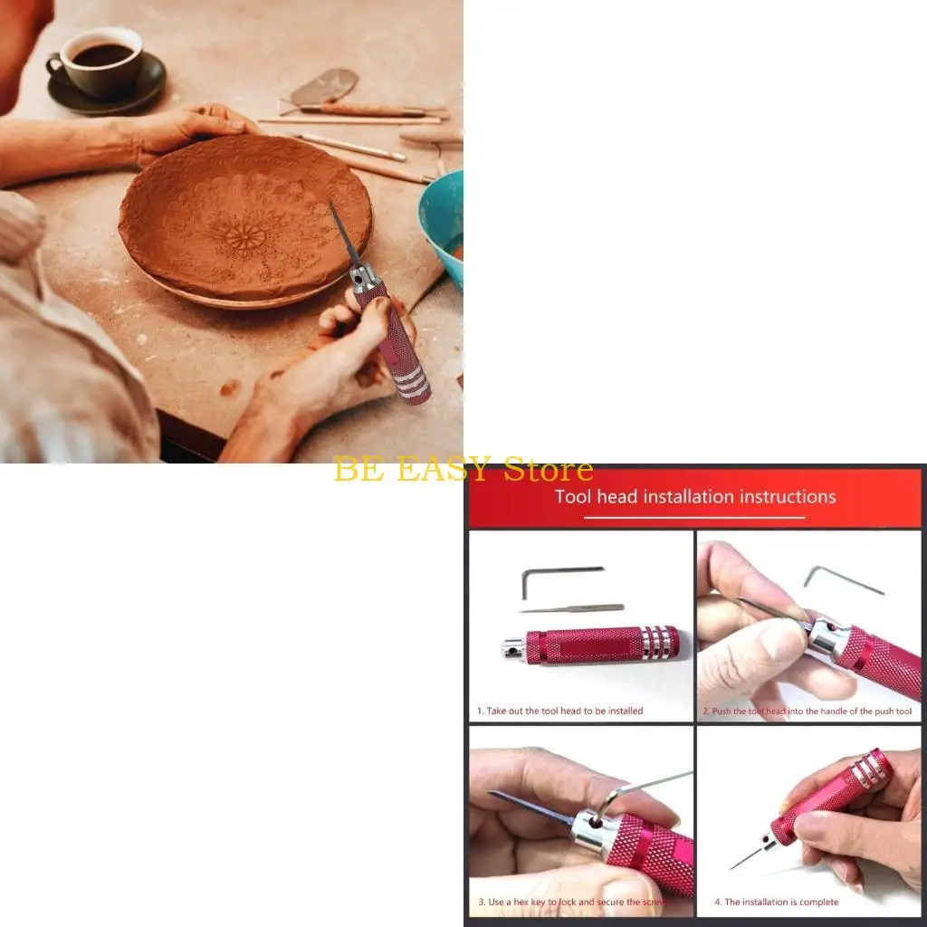 

E28F Model Chisels Wear Resistant Modelings Scribers with 0.1/0.15/0.2/0.3/0.4/0.6/0.8/1.0/2.0mm Cutter Carving Tool