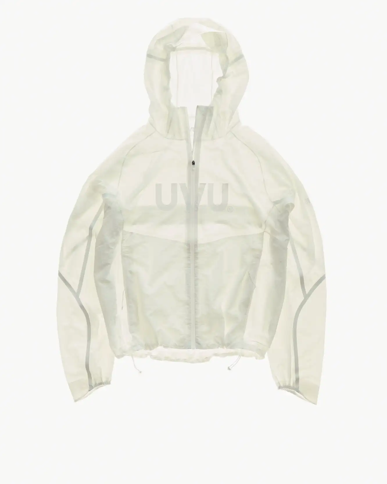 UVU RUNNING WINDBREAKER ’26 Off White Ultra Light Windproof Jacket Outdoor Running Fitness Commute Sports Windbreaker Coat