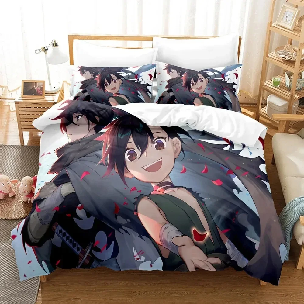 

3D Print Anime Dororo Bedding Set Single Twin Double Queen King Cal King Size Bed Linen Set