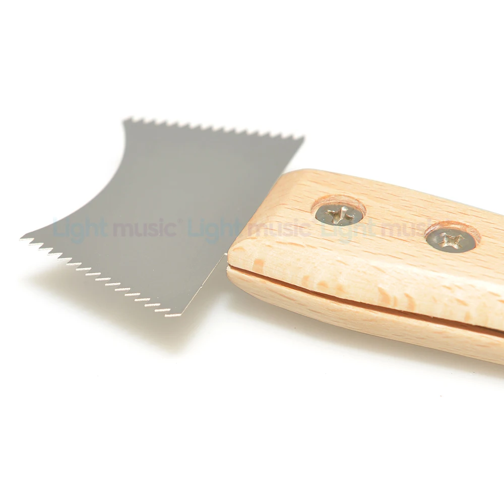 Guitar Cleaning File Tools Slotting Hole Guitar Fret Nut Saddle Cleaning Saw Musical Instruments Cleaning Tool