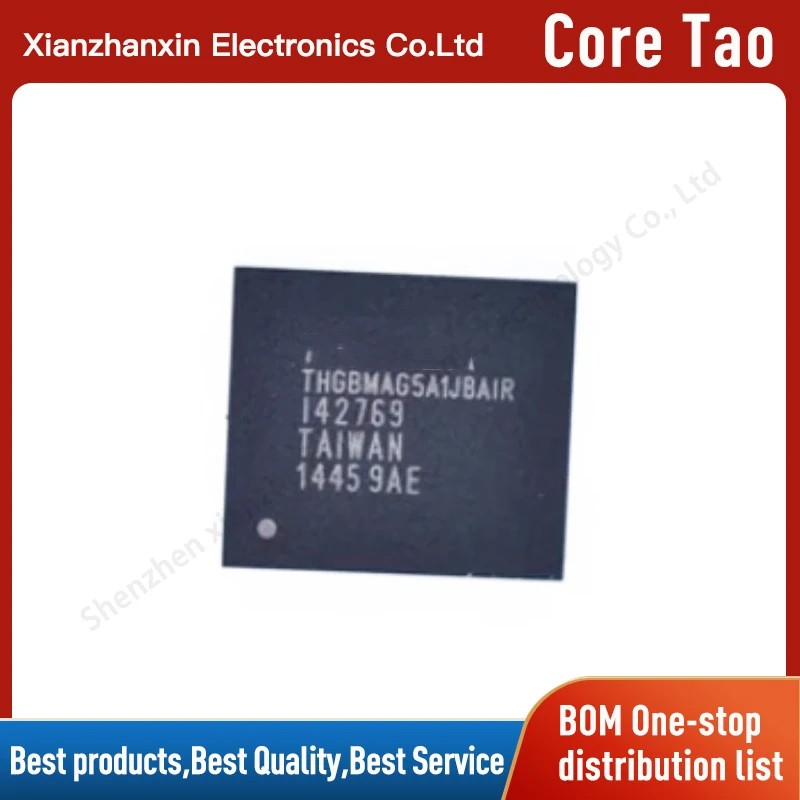 1PCS/LOT THGBMAG5A1JBAIR THGBMAG5A1 BGA-153 Storage IC chip