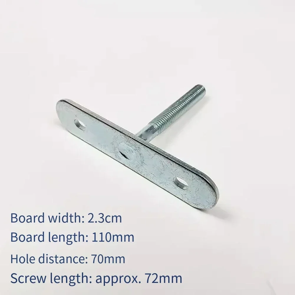 27*170*84mm Engraving Machine Metal Screws For Carpentry Milling Machine T-bolt Knob System Multiple Sizes Silver Color