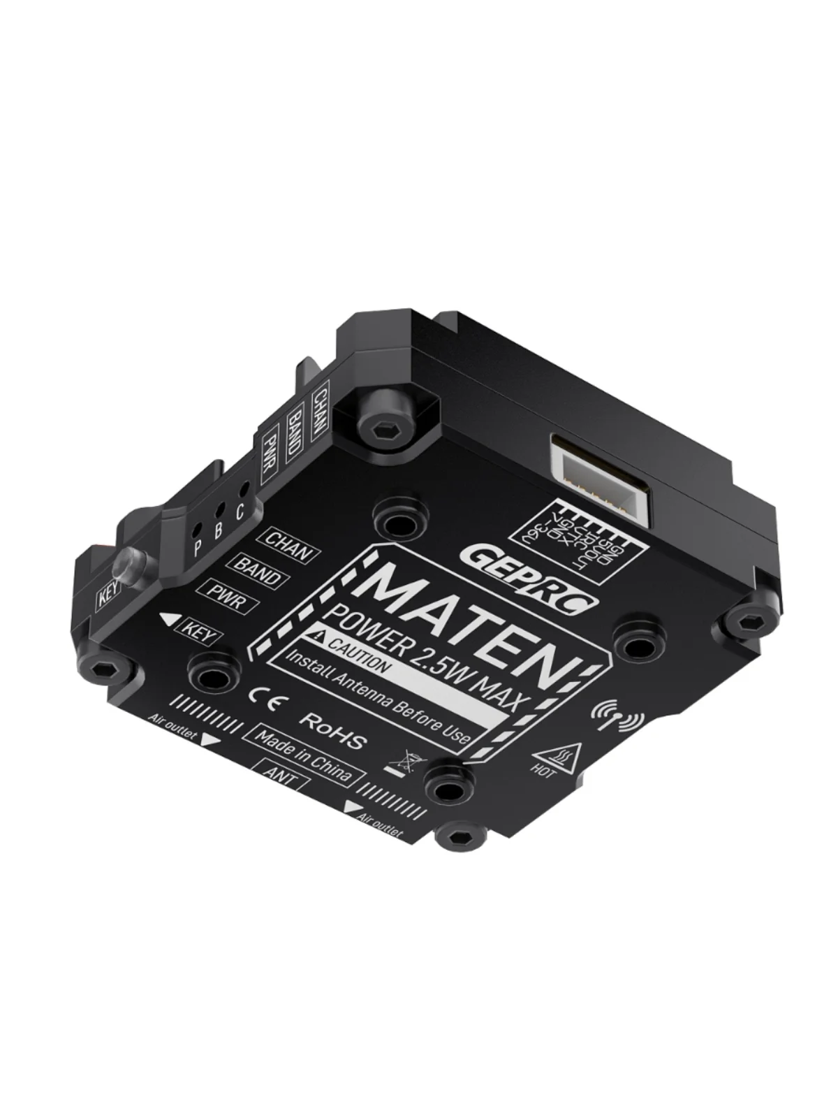 GEPRC MATEN 1.2G 2W VTX/MATEN 5.8G 2.5W VTX PRO FPV Picture Transmission Signal Is Stable Drones DIY