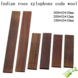 High Quality Indian Rose Material For Guitar Bridge Handmade Guitar Accessories Raw Materials 360*45*10mm